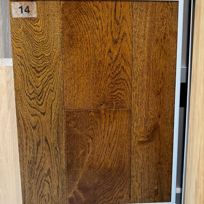 Kensington Engineered Real Wood Oak Golden Brushed Lacquered